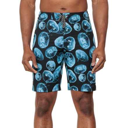 HURLEY EXIST Jelly Fish AOP Classic Boardshorts in Black
