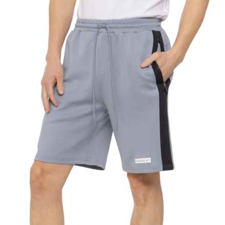 HURLEY EXIST Scuba Block Logo Shorts in Lilac Ice