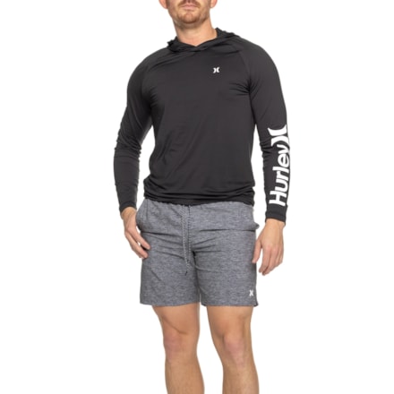 セットFCRB Hurley RASH GUARD、 SWIM SHORTS Hurley Rash Guard in