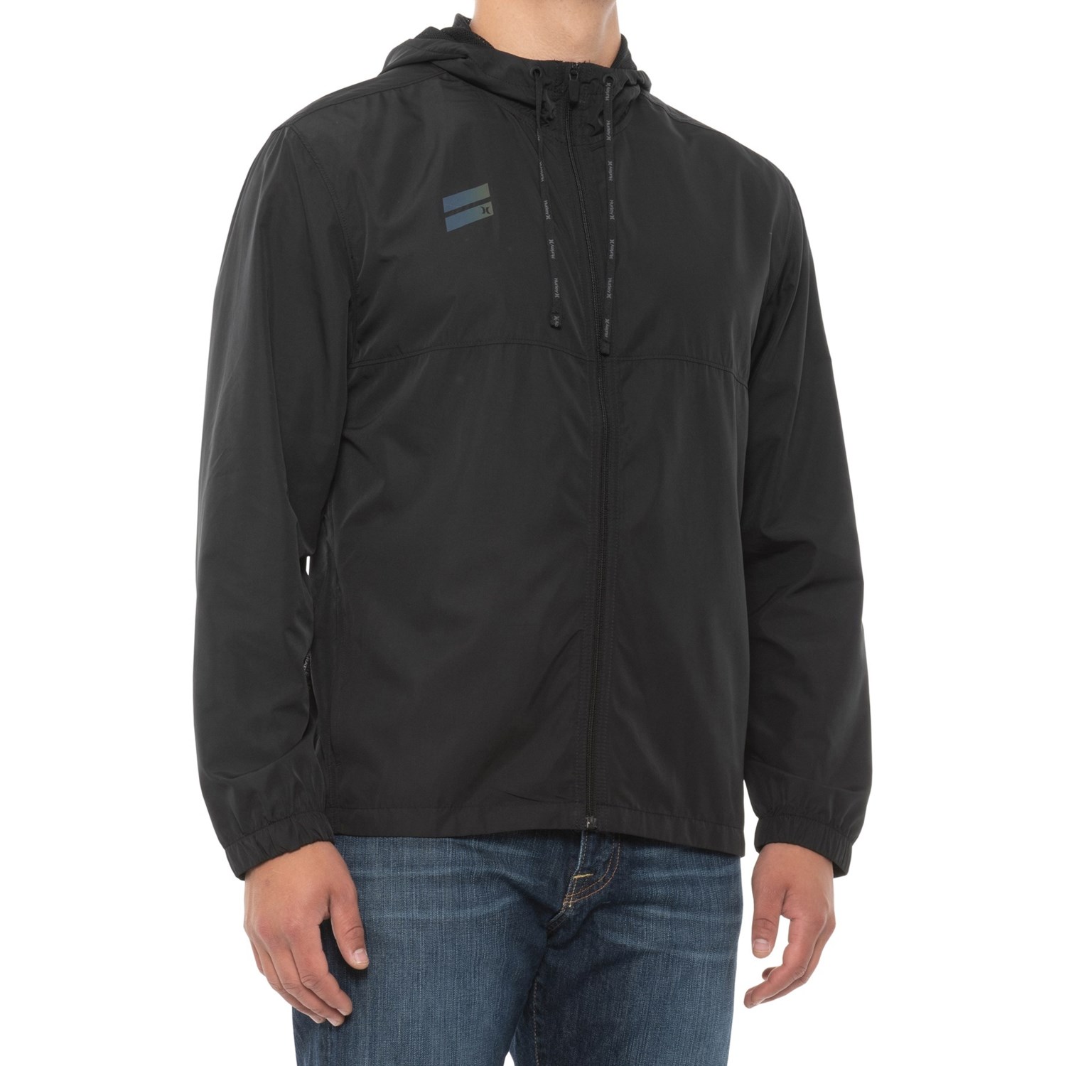 hurley black jacket