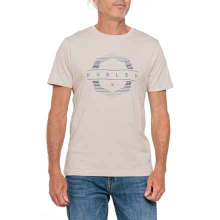 Hurley Fade Graphic T-Shirt - Short Sleeve in Ivory