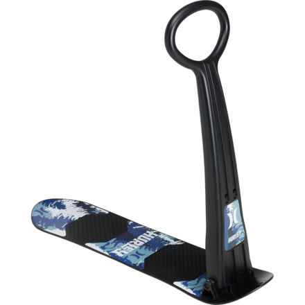 Hurley Foldable Snow Scooter (For Boys and Girls) in Grey Multi