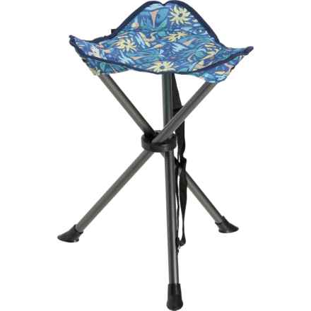 Hurley Foldable Tri-Leg Stool in Multi