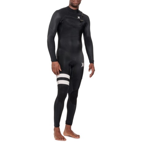 Hurley Fusion 302 Chest Zip Wetsuit - UPF 50+, 3, 2 mm, Long