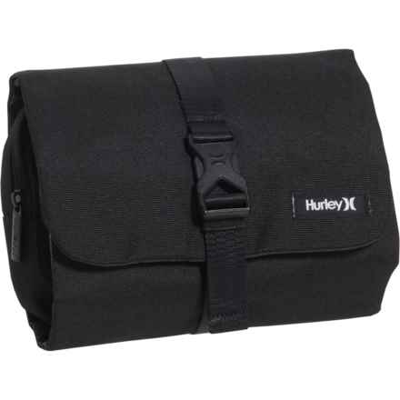 Hurley Hanging Toiletry Kit in Black