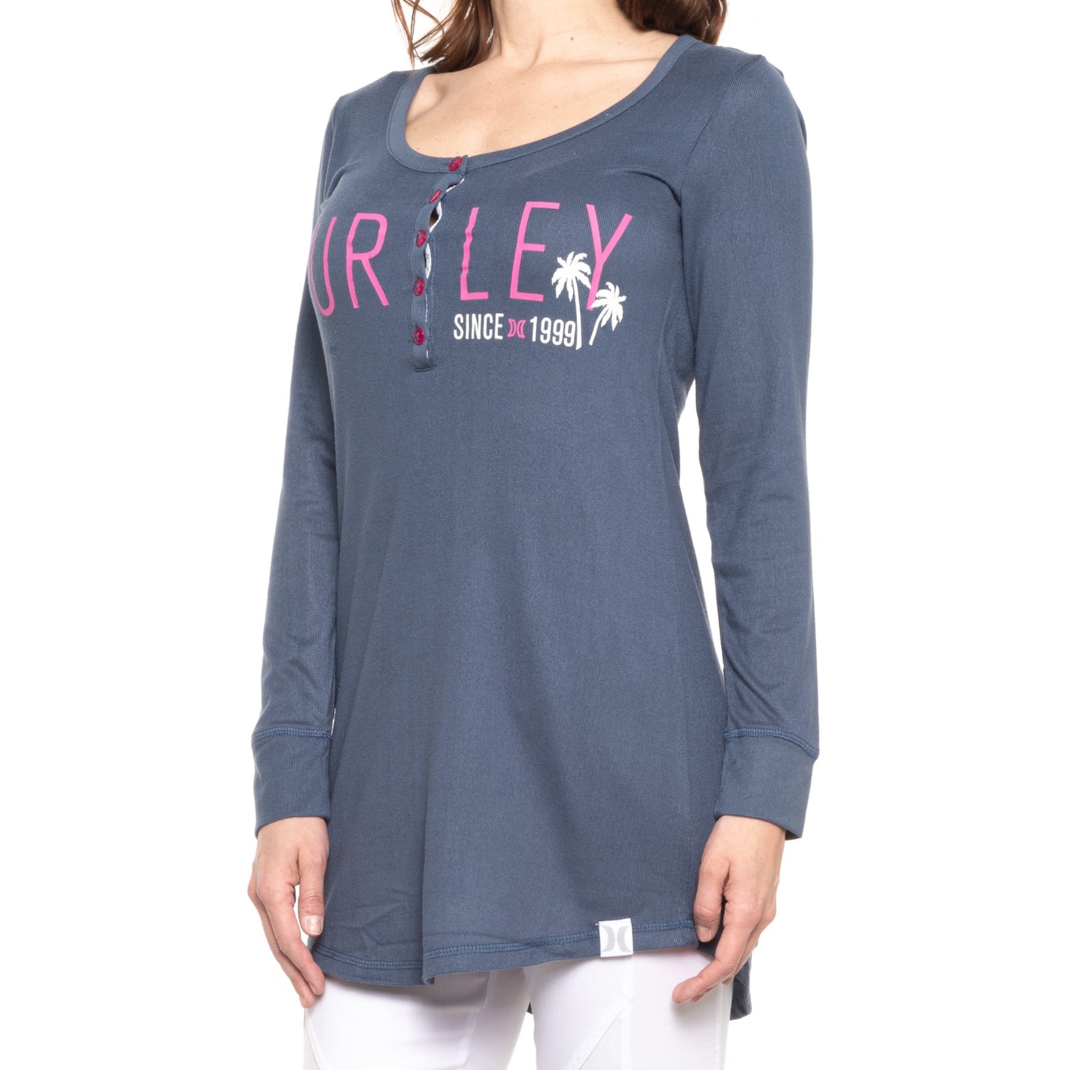 Hurley Henley Hacci Sleep Shirt (For 