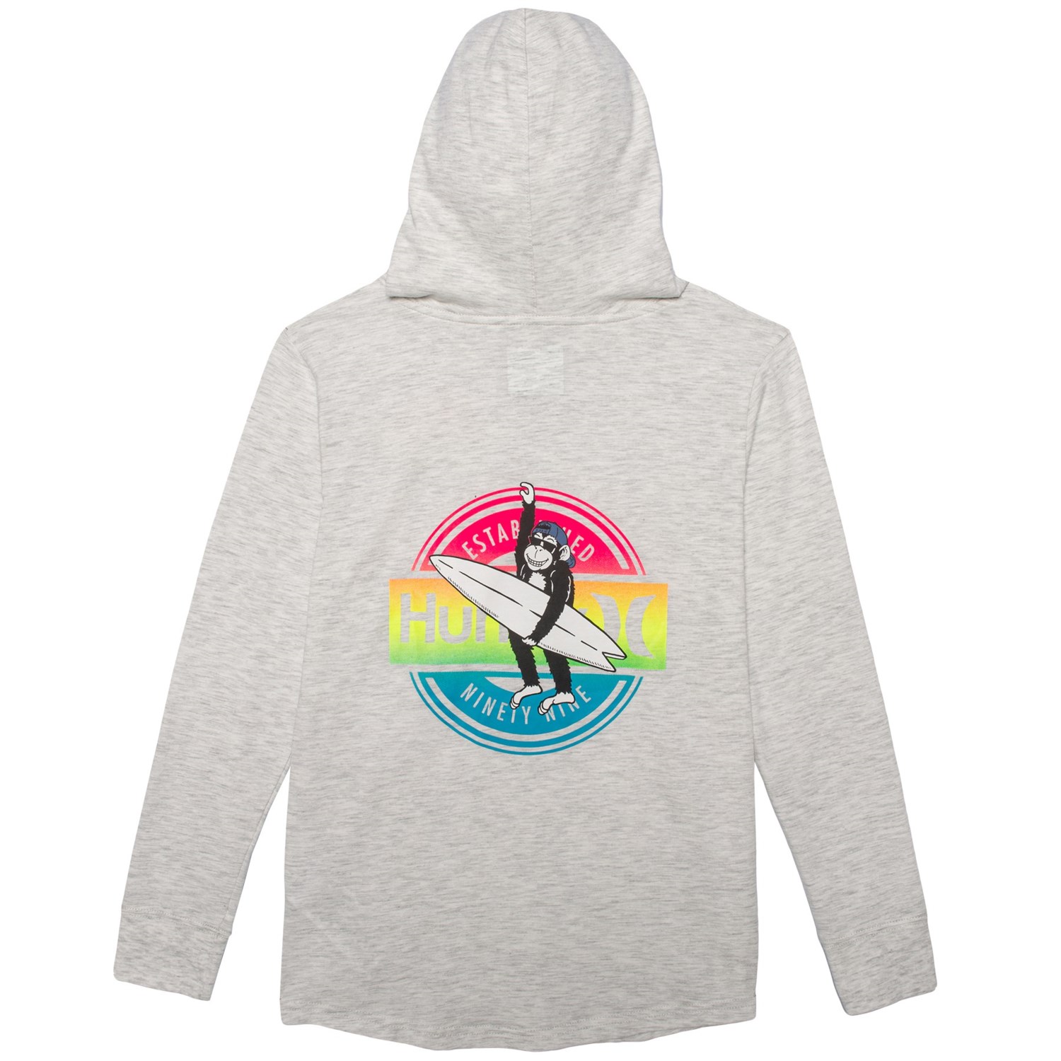 hurley hooded shirt