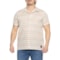 Hurley Horizontal Stripe Woven Shirt - Short Sleeve in Bone