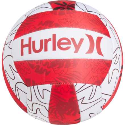 Hurley Hydro Series Neoprene Volleyball in Red/White