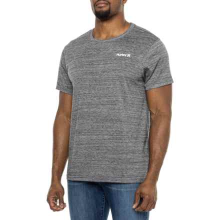 Hurley Icon Blended Graphic T-Shirt - Short Sleeve in Charcoal
