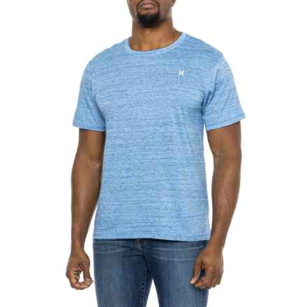 Hurley Icon Blended Graphic T-Shirt - Short Sleeve in Light Blue