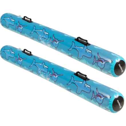 Hurley Inflatable Noodle Float - 2-Pack (For Boys and Girls) in Pixel Crit Blue