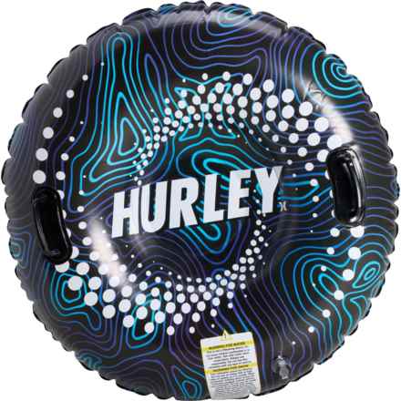 Hurley Inflatable Snow Tube - 36” (For Kids) in Purple/Blue