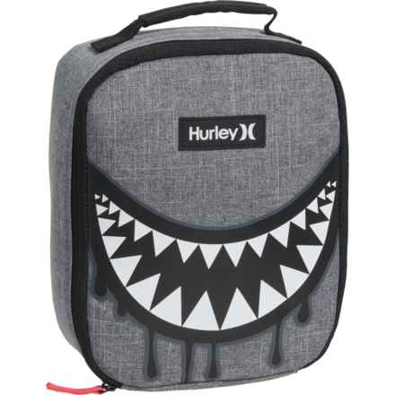 Hurley Insulated Lunch Tote (For Kids) in Dk Grey Heather