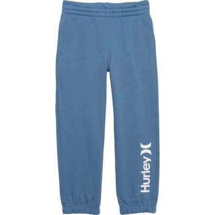 Hurley Little Boys Fleece Fashion Sweatpants in Hurley Medium Blue