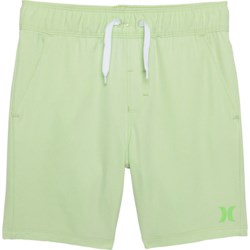 Hurley Little Boys Stretch-Woven Shorts in Faded Green