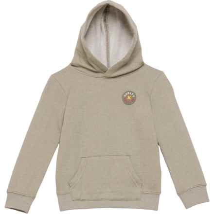 Hurley Little Boys Sweater Knit Hoodie in Army