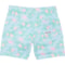 9CAUJ_2 Hurley Little Boys Tropical Floral AOP Pull-On Swim Shorts