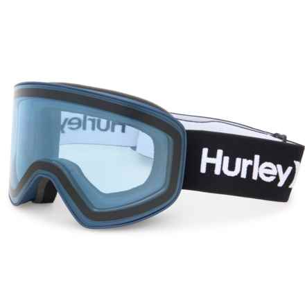Hurley Mako Snowboard Goggles in Moonlit, Ocean, Blue