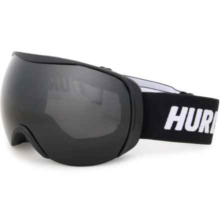 Hurley Maverick Ski Goggles in Black, Dk Grey