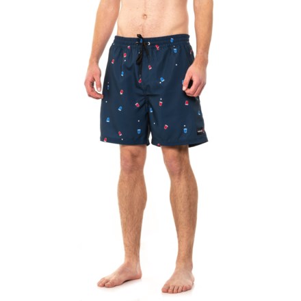 Sun Protection Mortal-Kombat-Raiden-Lightning-Blue Mens Quick Dry Swimming Trunks Printed UPF 50 Beach Board Shorts 