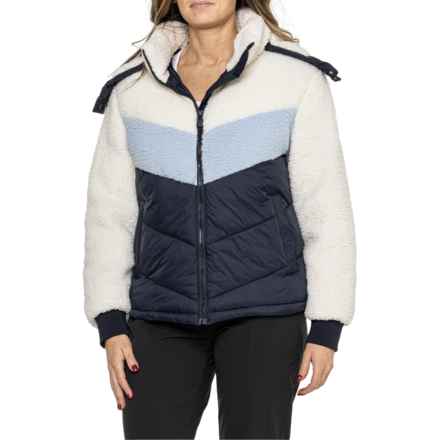 Hurley Nellis Mixed Media Jacket - Insulated in Navy