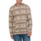 Hurley OG Hooded Poncho - Long Sleeve in Brown