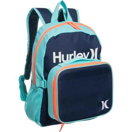 Hurley One and Only Backpack and Lunch Box Set (For Kids) in Midnight Navy