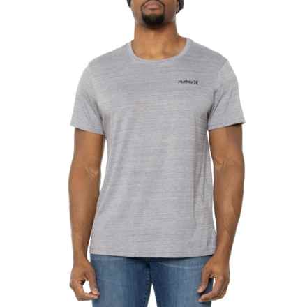 Hurley One and Only Graphic T-Shirt - Short Sleeve in Dark Grey Heather