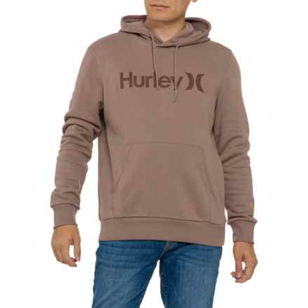 Hurley One and Only Hoodie in Cream/Choc