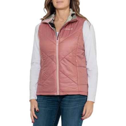 Hurley Packable Hooded Vest - Insulated in Rosewood