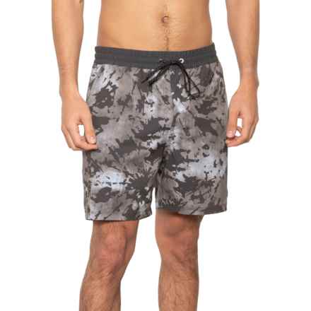 Hurley Phantom Cannonball Volley Shorts - 17” in Dark Stone Grey