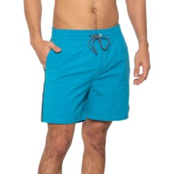 Hurley Phantom Naturals Cannonball Volley Shorts - 17” in Blue Herc