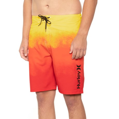 Hurley Phantom Zeros Reveal Boardshorts - 20” in Citron Pulse