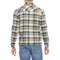 8MXDR_2 Hurley Plaid Flannel Button-Up Shirt - Long Sleeve