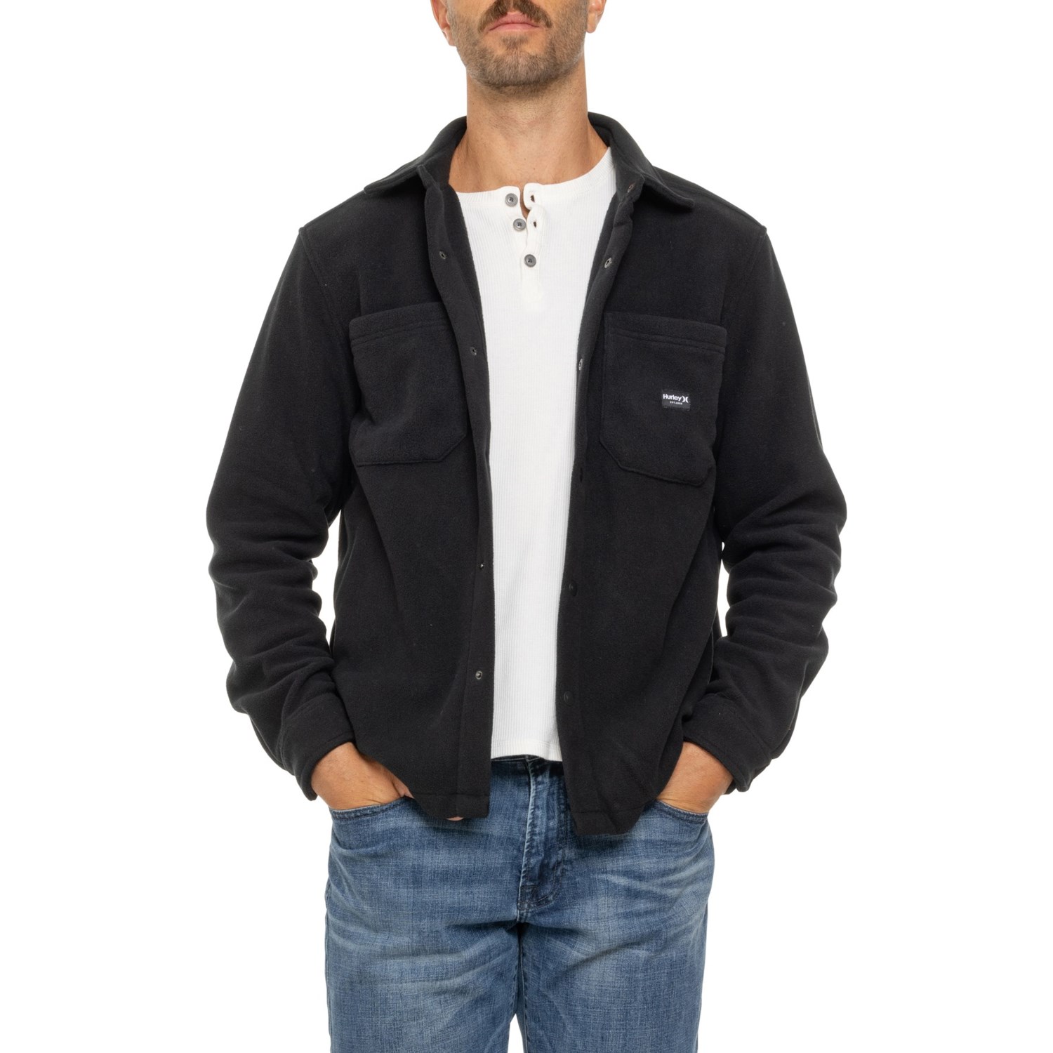 Hurley fleece jacket on sale