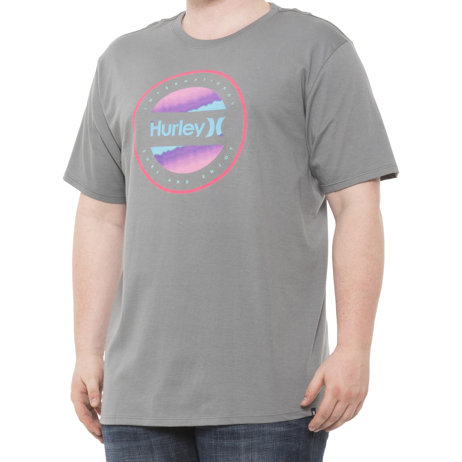 Hurley Premium Circle Dye Logo T-Shirt 