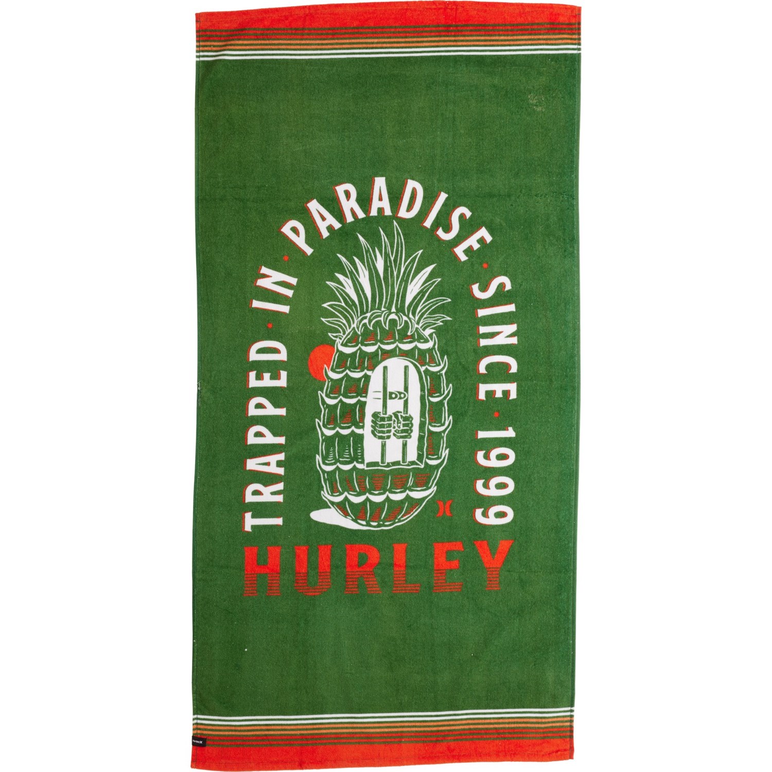 Hurley Printed Beach Towel - 400 gsm, 32x64” - Save 58%