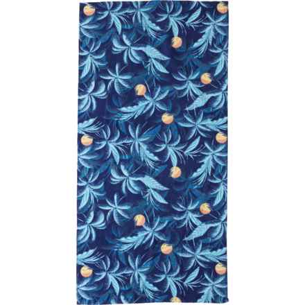 Hurley Printed Beach Towel - 400 gsm, 32x64” in Navy