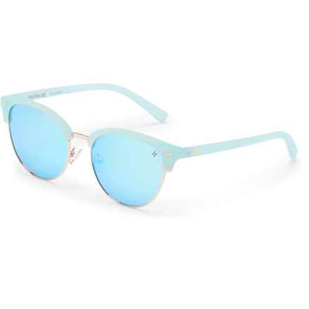 Hurley Retro Club Sunglasses - Polarized in Minty Blue