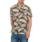 Hurley Rincon Woven Shirt - Short Sleeve in Charcoal Fern