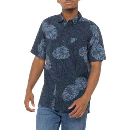 Hurley Rincon Woven Shirt - Short Sleeve in Obsidian