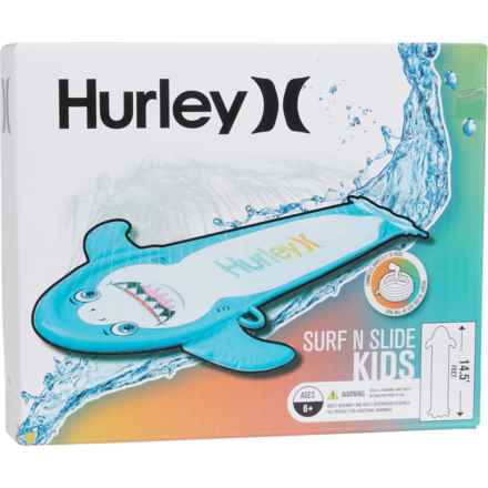 Hurley Shark Surf-N-Slide Water Toy - 14.5’ in Shark