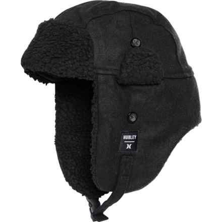 Hurley Sierra Trapper Hat - Insulated in Black