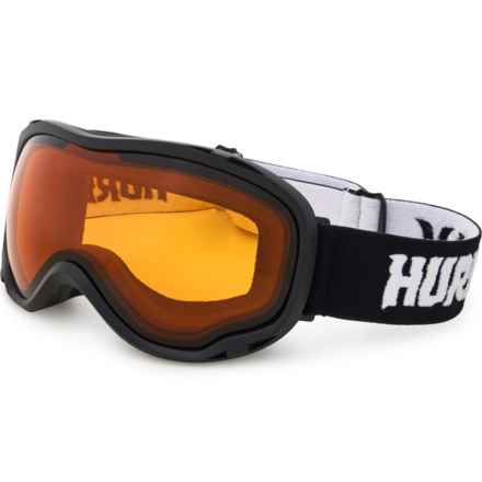 Hurley Soar Spherical Ski Goggles in Black/Persimon