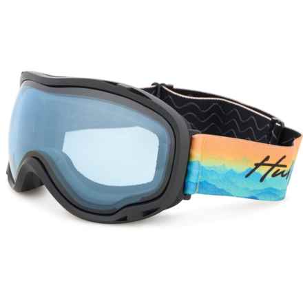 Hurley Soar Spherical Ski Goggles in Orange Mountain
