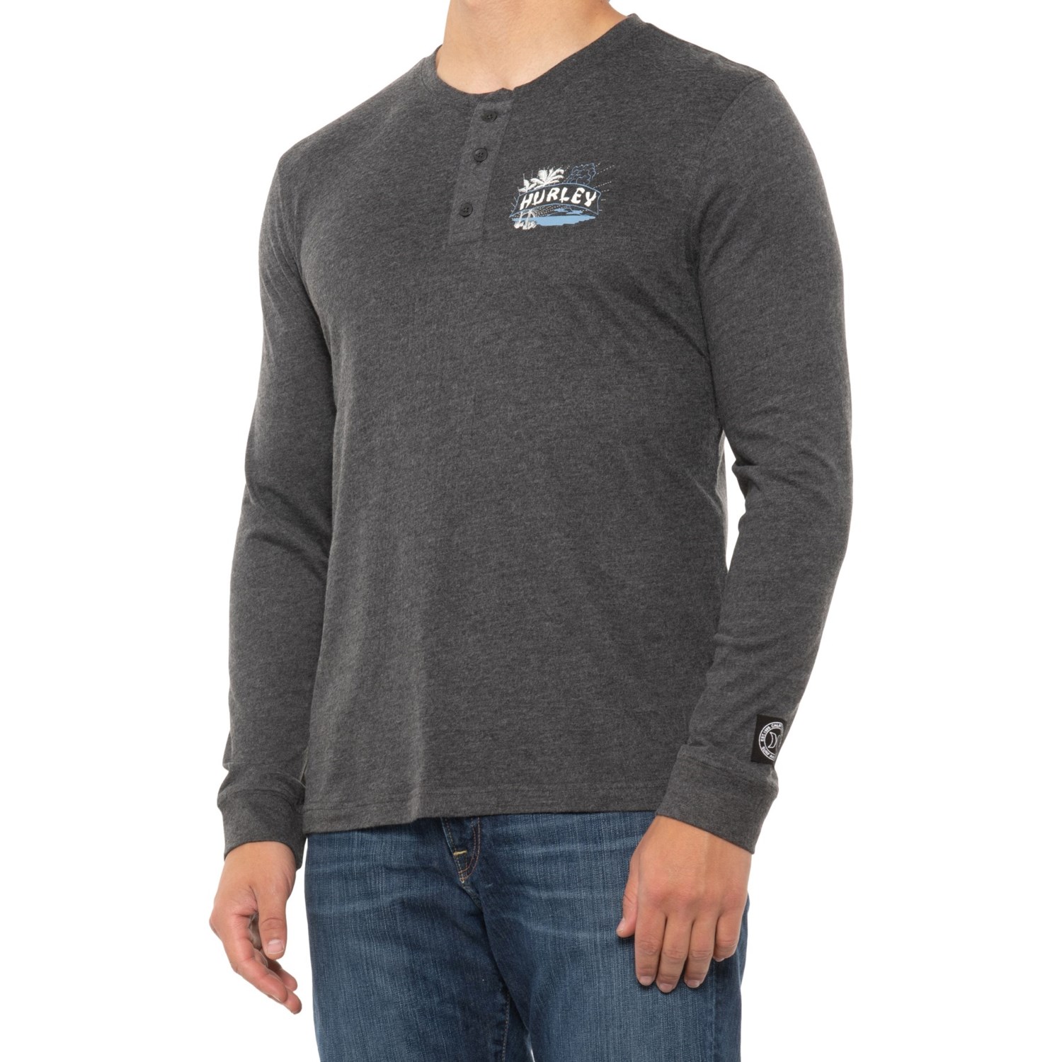 hurley henley shirt