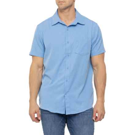 Hurley Tech Chambray Woven Shirt - Short Sleeve in Photo Blue