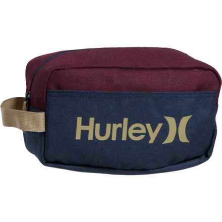 Hurley The One and Only Toiletry Kit - Deep Maroon Heather in Deep Maroon Heather
