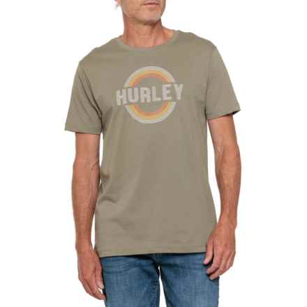 Hurley Trance Graphic T-Shirt - Short Sleeve in Iguana